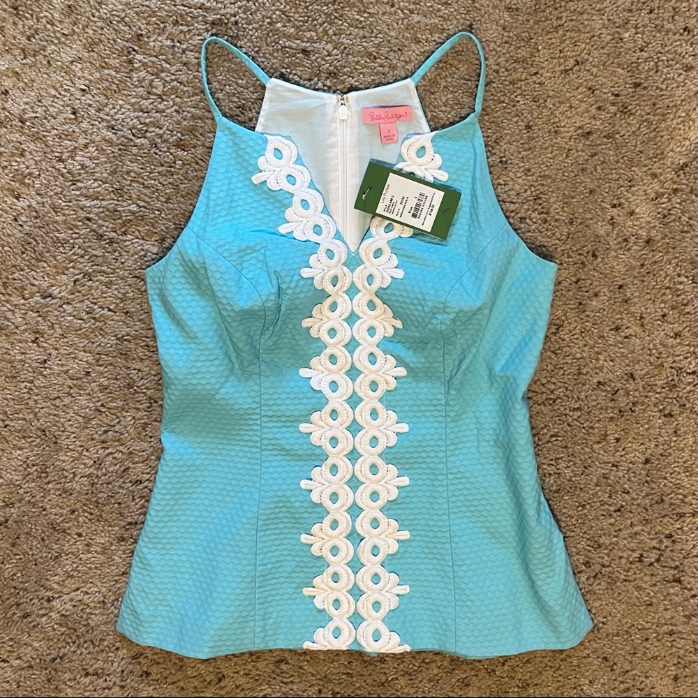 NWT Lilly Pulitzer Magnolia Halter Top